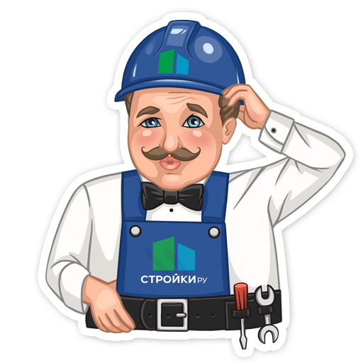 Стикер пользователя с Мэтром Квадратным