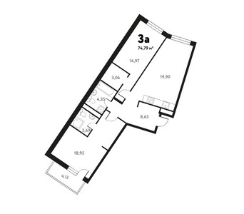 Планировка квартиры, ID 317203