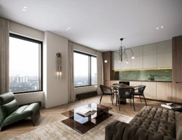 Кухня-гостиная в ЖК “Мангазея в Богородском”