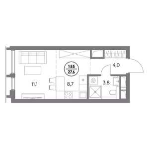 Планировка квартиры, ID 399568