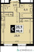 Планировка студии(квартира) площадью 30 квадратных метров в “ЖК 1-й Измайловский (Первый Измайловский)”