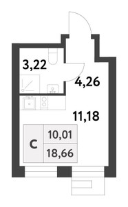 Планировка квартиры, ID 483170