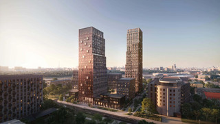 Общий вид ЖК “Pave”