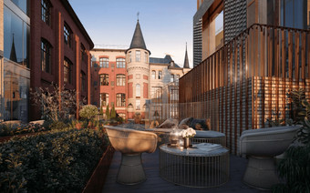 Терраса в “LEVENSON”