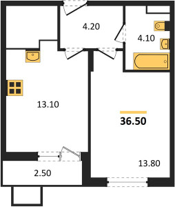 Планировка квартиры, ID 142717