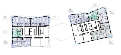 Планировка однокомнатной(квартира) площадью 48.06 квадратных метров в ЖК “СберСити в Рублево-Архангельском”