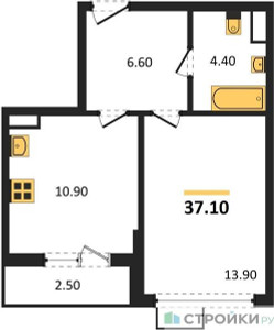 Планировка квартиры, ID 268752