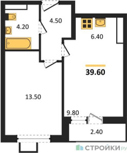 Планировка квартиры, ID 142020