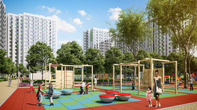 Планировка однокомнатной(квартира) площадью 39.7 квадратных метров в ЖК “ЖК Лидер Парк”