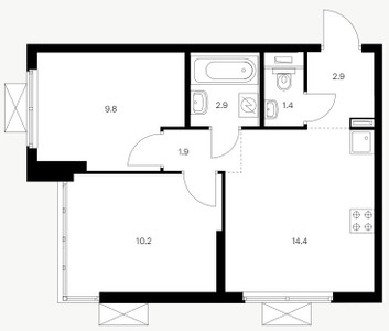 Планировка квартиры, ID 269600