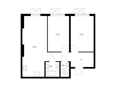 Планировка квартиры, ID 214229