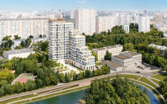 КД “The LAKE” с высоты птичьего полета