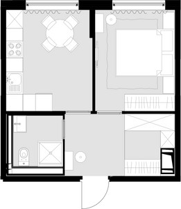 Планировка квартиры, ID 409420