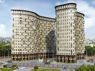 Планировка двухкомнатной(квартира) площадью 61.14 квадратных метров в ЖК “ЖК Лефорт”