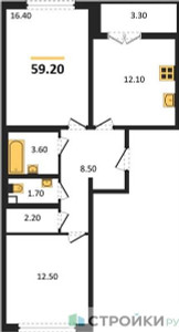 Планировка квартиры, ID 260330