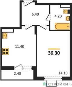 Планировка квартиры, ID 141464