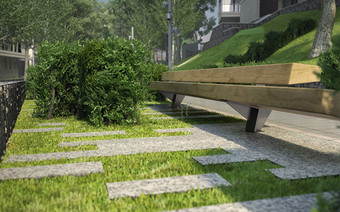 Озеленение в ЖК "Snegiri Eco"