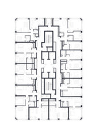 Планировка однокомнатной(квартира) площадью 44.1 квадратных метров в “ЖК 1-й Нагатинский (Первый Нагатинский)”