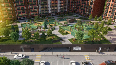 Планировка однокомнатной(квартира) площадью 44.2 квадратных метров в ЖК “ЖК Идеал”