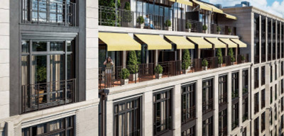 Планировка двухкомнатной(квартира) площадью 63.86 квадратных метров в ЖК “ЖК Residence Hall Шаболовский”