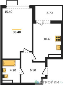 Планировка квартиры, ID 400774
