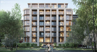 Планировка трехкомнатной(квартира) площадью 254.2 квадратных метров в “Клубный дом БРЮСОВ”