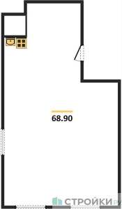 Планировка квартиры, ID 473445