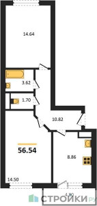 Планировка квартиры, ID 476095