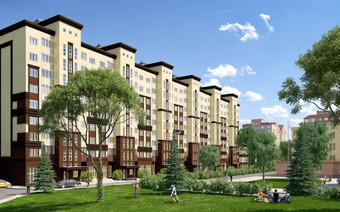 Придомовая территория ЖК Государев дом