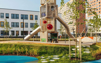 Площадка для игр в ЖК "Измайловский лес"