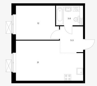 Планировка квартиры, ID 46143