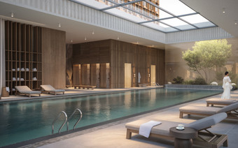 Бассейн в ЖК "Садовническая 69"