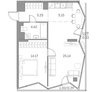 Планировка квартиры, ID 555423
