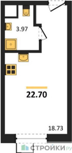 Планировка квартиры, ID 534625
