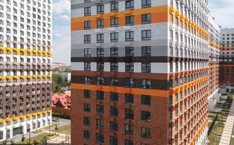 Фасад дома в ЖК "Дмитровский Парк"