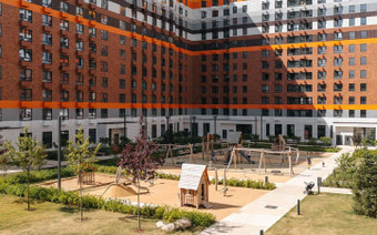 Благоустройство в ЖК "Дмитровский Парк"