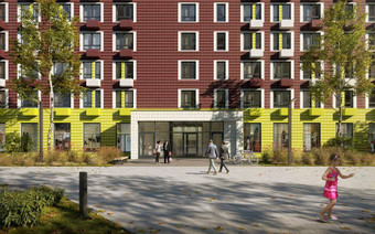 Первый этаж ЖК "Измайловский лес"