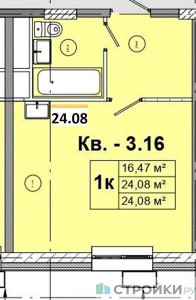 Планировка квартиры, ID 267949
