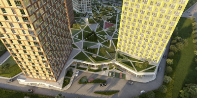 Планировка студии(квартира) площадью 21.52 квадратных метров в ЖК “ЖК Citimix (СитиМикс)”