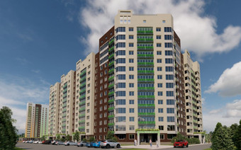 Общий вид ЖК “Феникс”