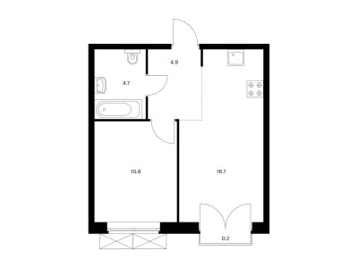 Планировка квартиры, ID 73296