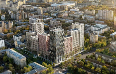 Планировка двухкомнатной(квартира) площадью 85.4 квадратных метров в ЖК “ЖК Петровский парк II”