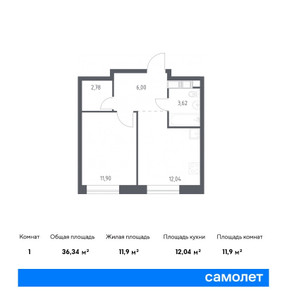 Планировка квартиры, ID 454661