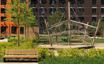 Площадка для игр в ЖК "Бунинские луга"