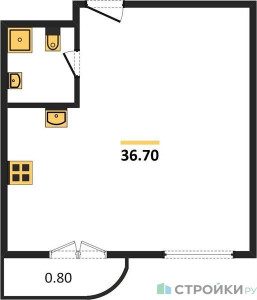 Планировка квартиры, ID 90859