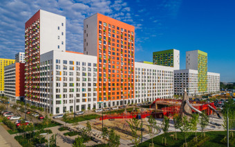 Придомовая территория ЖК "Бунинские луга"