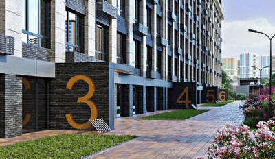 Планировка двухкомнатной(квартира) площадью 55.2 квадратных метров в ЖК “ЖК Кит”