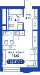 Планировка квартиры, ID 152112