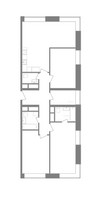 Планировка 4+ комнатной(квартира) площадью 114.7 квадратных метров в “ЖК Stellar City (Стеллар Сити)”