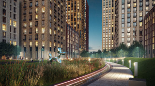 Благоустройство территории ЖК "Метрополия"